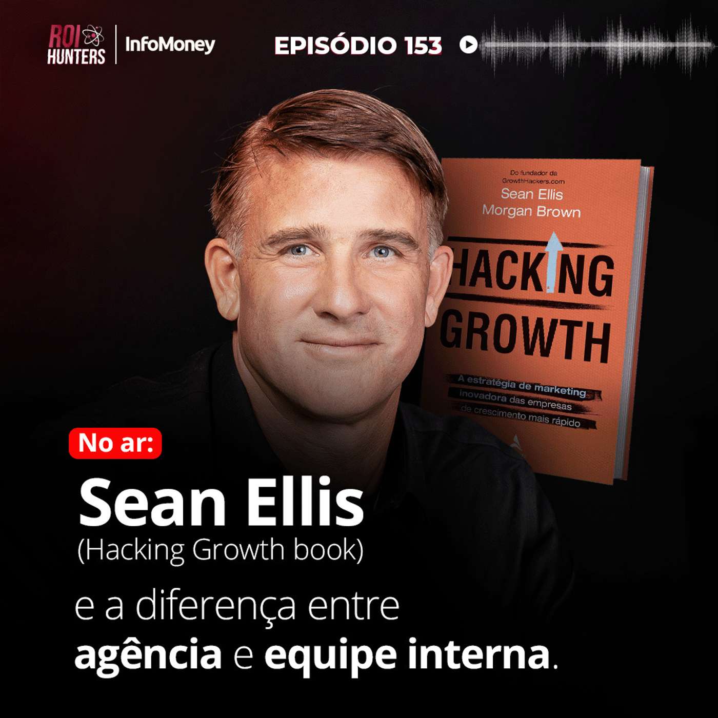 #153 - Sean Ellis (Hacking Growth Book) e a diferença entre agência e equipe interna episode artwork
