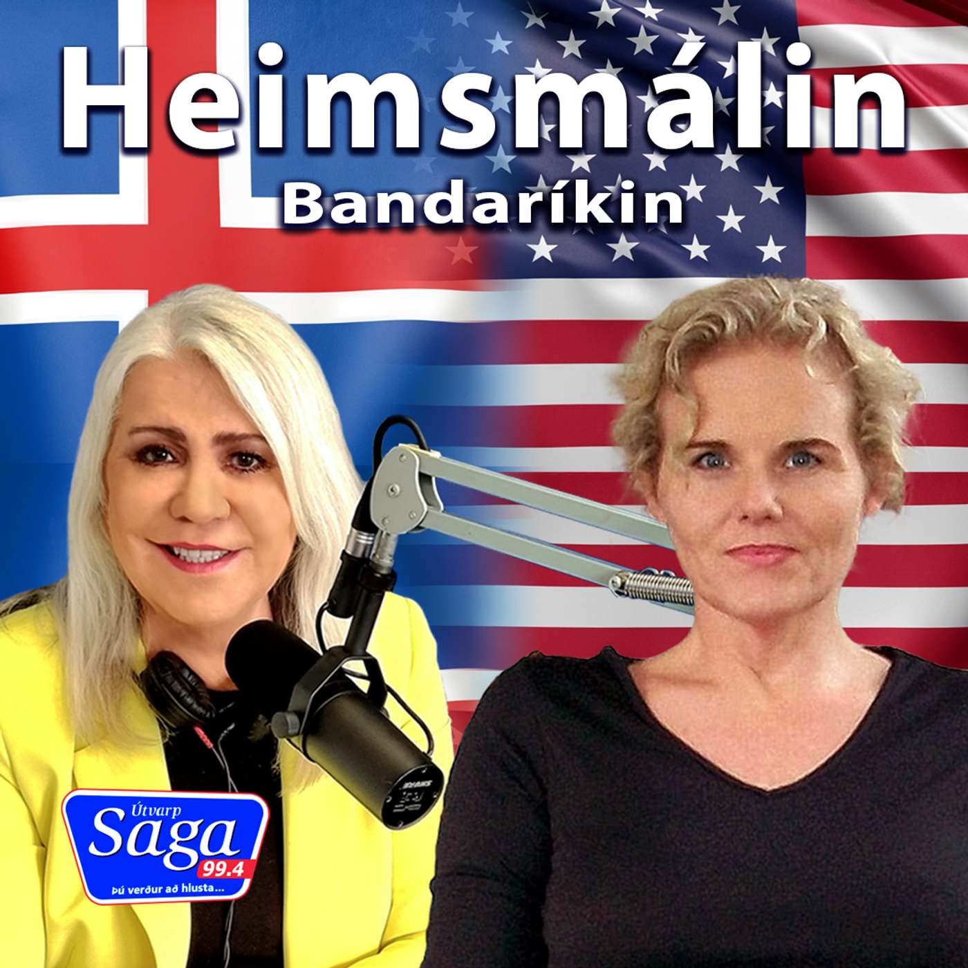 Arnþrúður Karlsdóttir ræðir við Írisi Erlingsdóttur sem hefur búið í Bandaríkjunum i 30 ár episode artwork