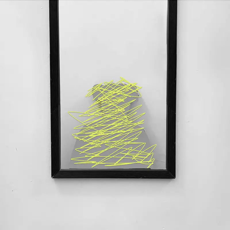 The space where the clock used to be [Small Audio Art]