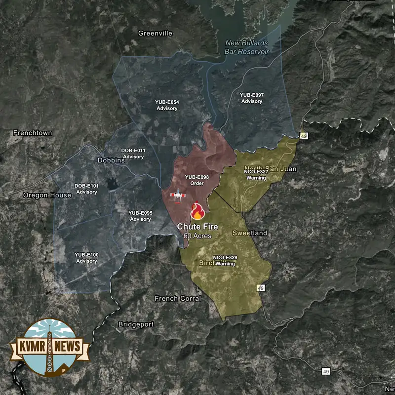 The Chute Fire Grew To 60 Acres / Local School District Bond Assigned To Measure M