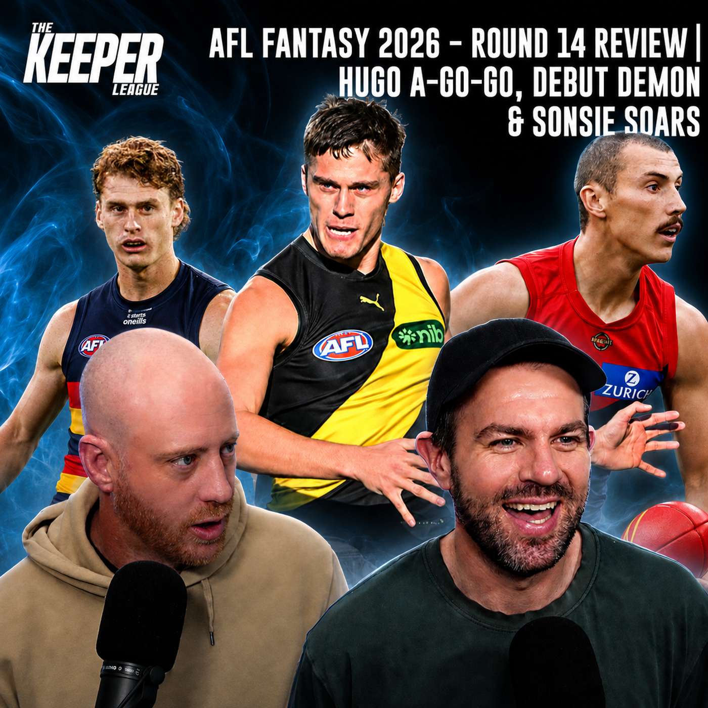 AFL Fantasy 2026 - Round 14 Review | Hugo A-Go-Go, Debut Demon & Sonsie Soars