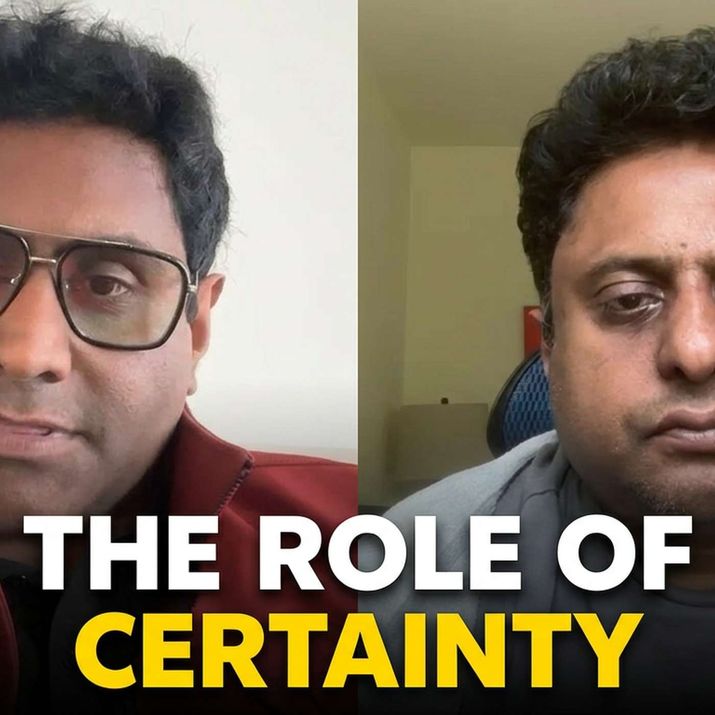 Role of Certainty and Belief in Political Violence and Extremism, discussion with Dr. Vikram Vaka. episode artwork