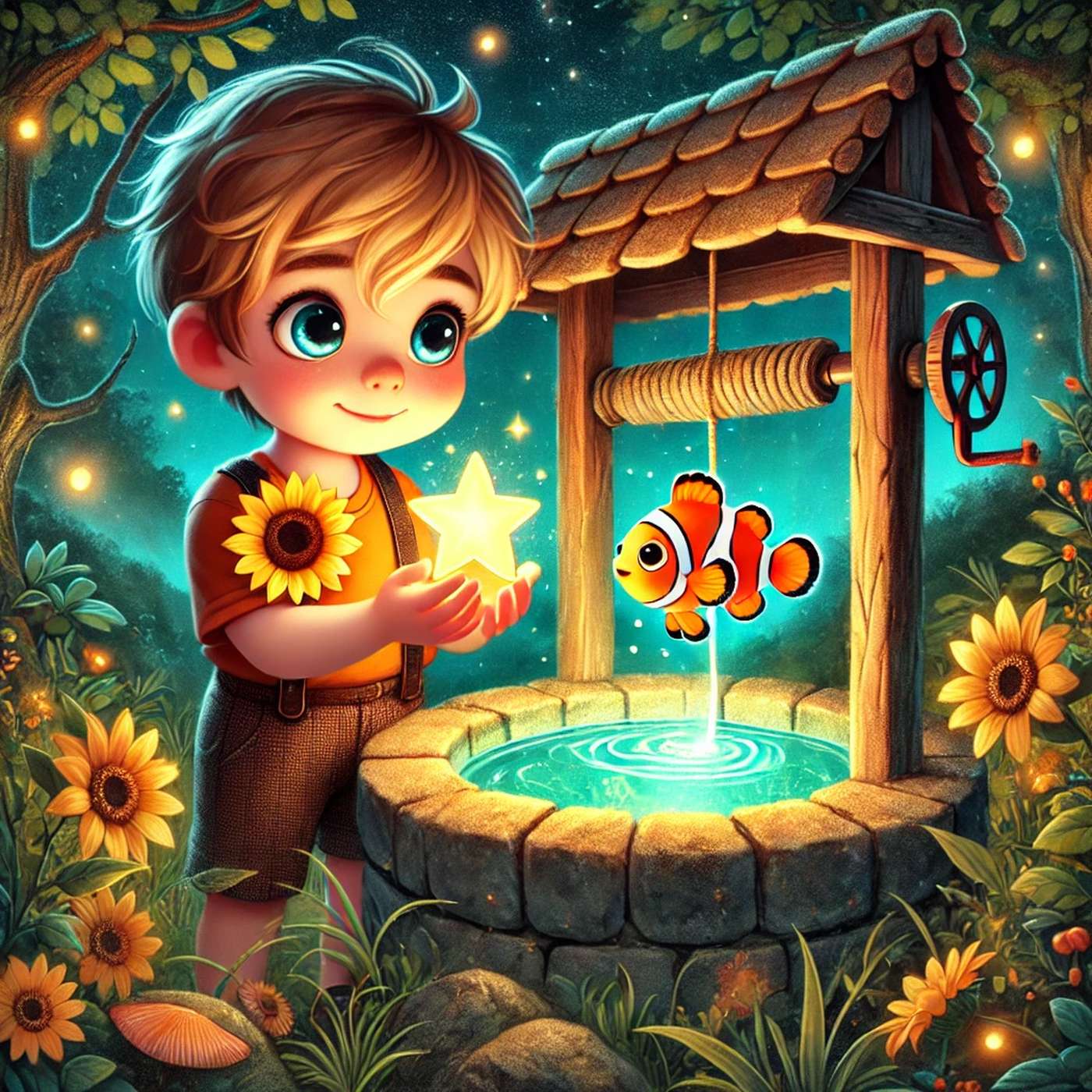 De Sterrenwens van het Zonnebloem Amulet episode artwork