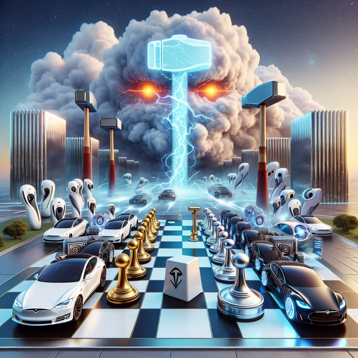 Tesla's Robotaxi Reveal and Alphabet's Potential Bid for HubSpot: Tech Giants Stirring Up AI Market episode artwork