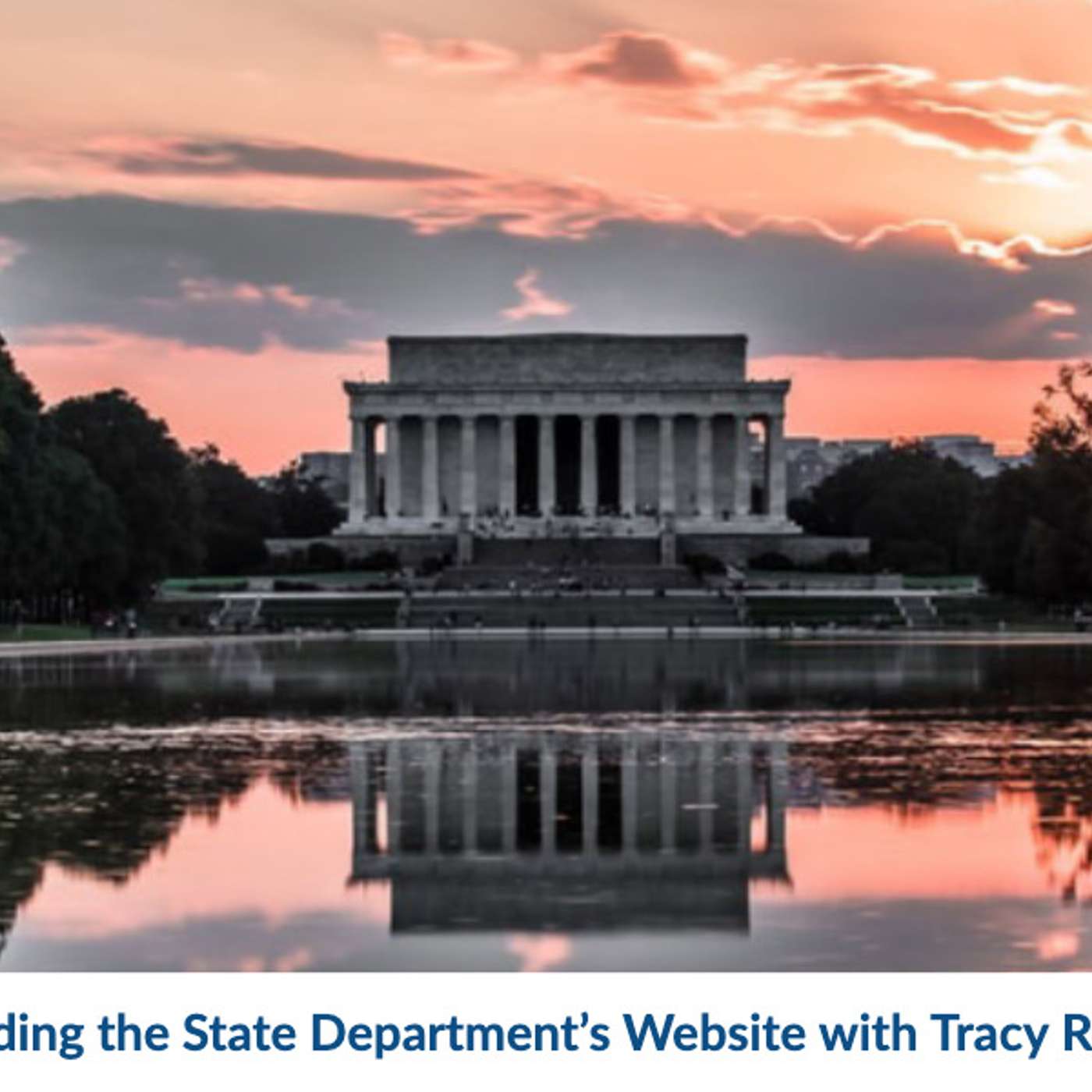 Building the State Department’s Website with Tracy Rotton