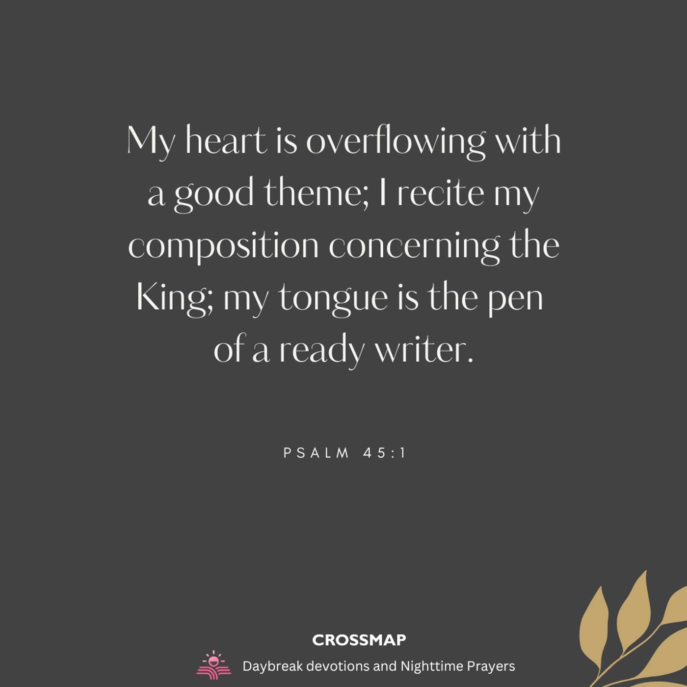 A Novel Approach to Marriage - A Nighttime Prayer