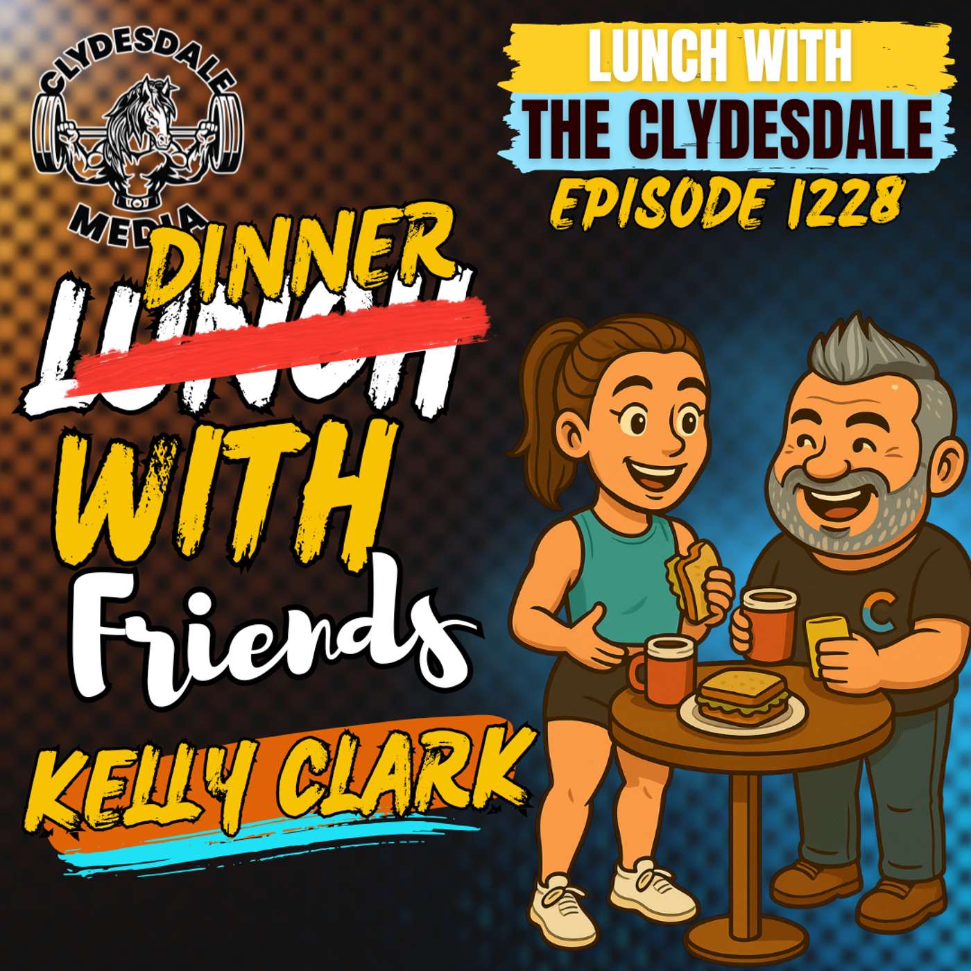 Dinner with Friends - Kelly Clark | One of CrossFit's Newest Red Shirts! episode artwork