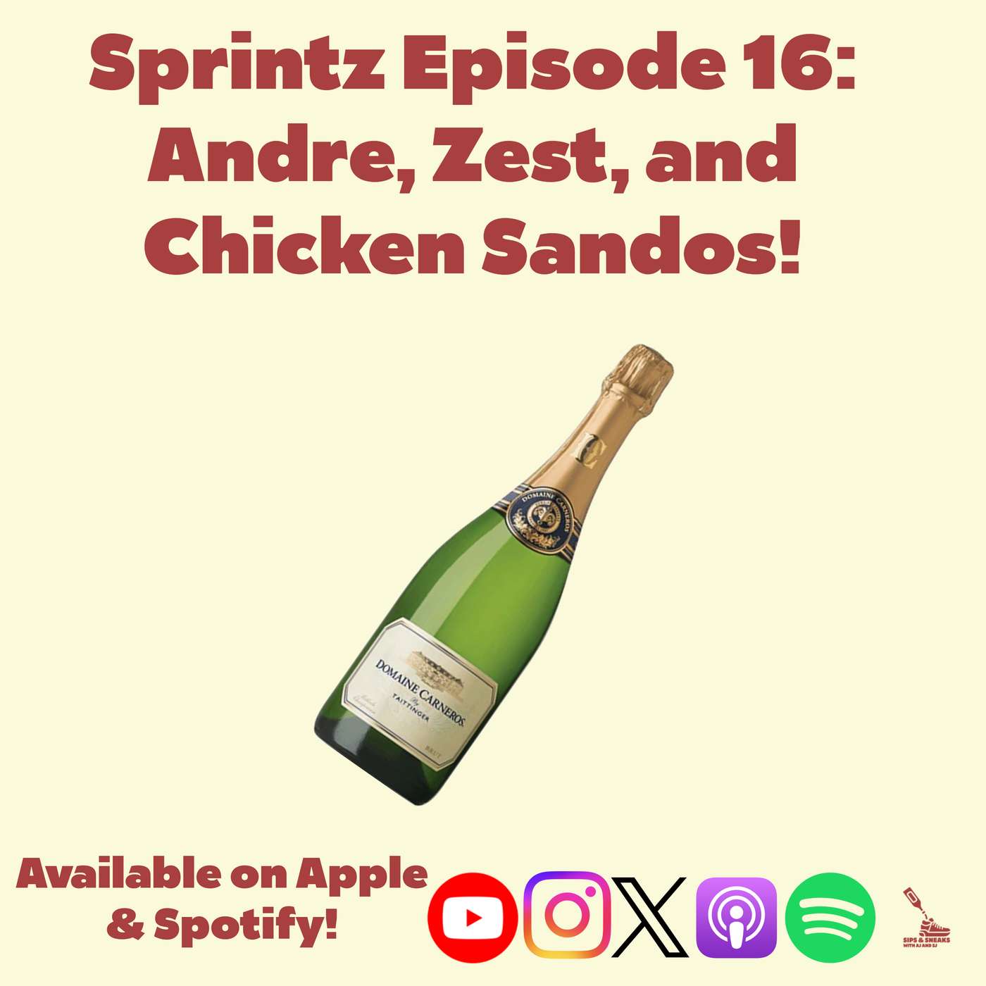Sprintz Episode 16: Andre, Zest, and Chicken Sandos episode artwork