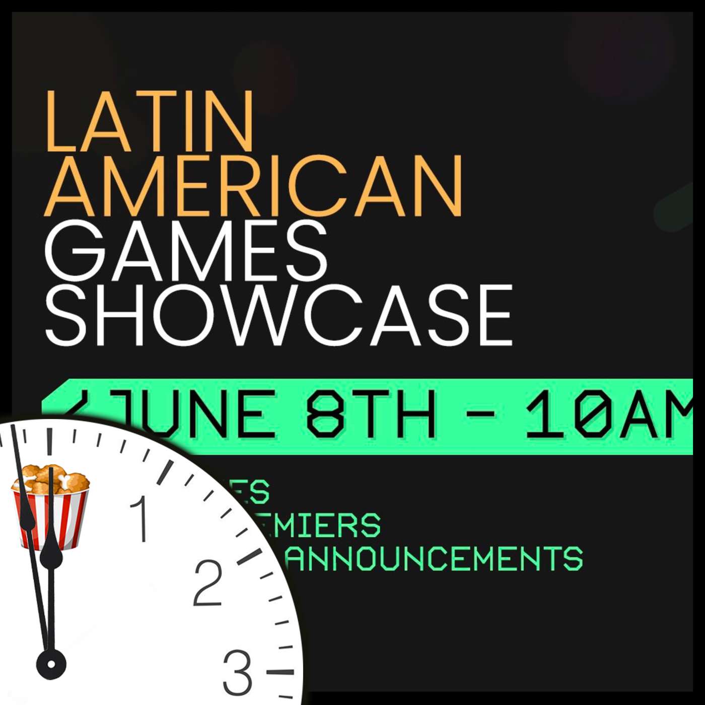 BONUS!  East Asian and Latin American games showcase recap episode artwork