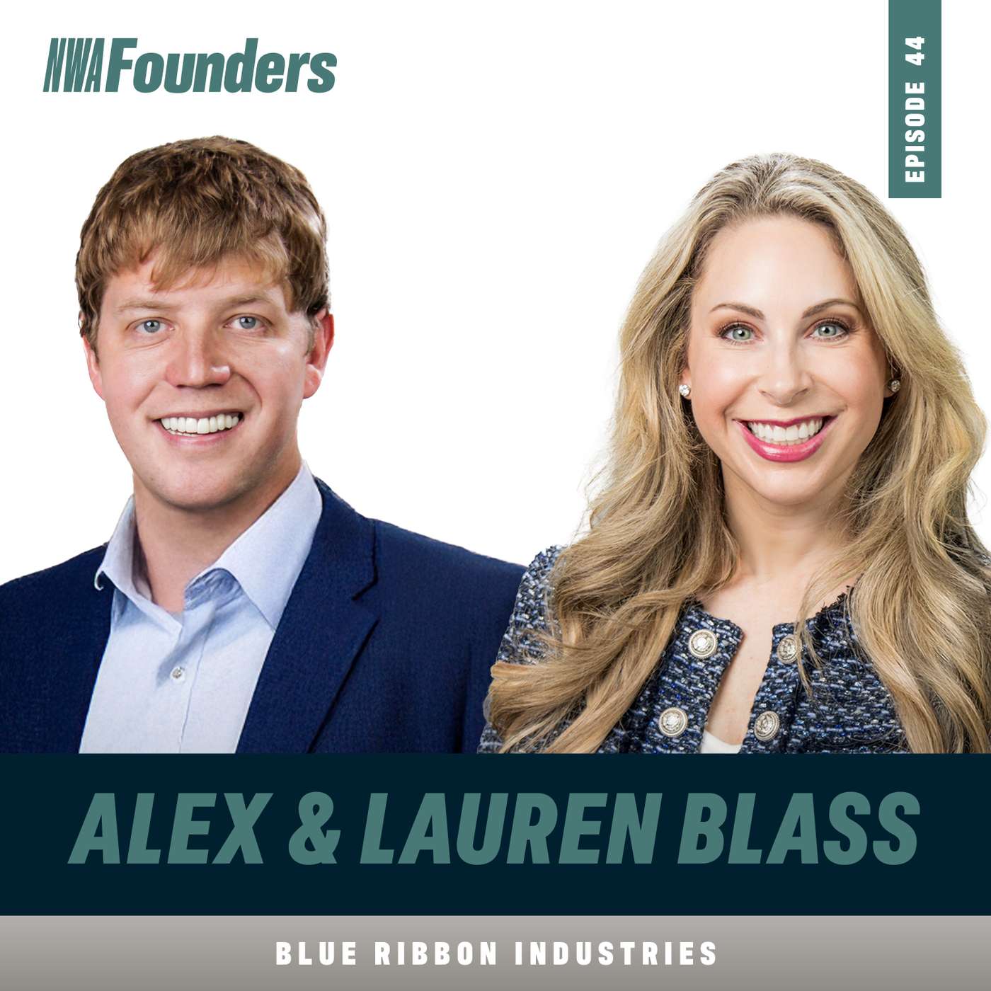 #44 - Alex & Lauren Blass (Blue Ribbon Industries) episode artwork