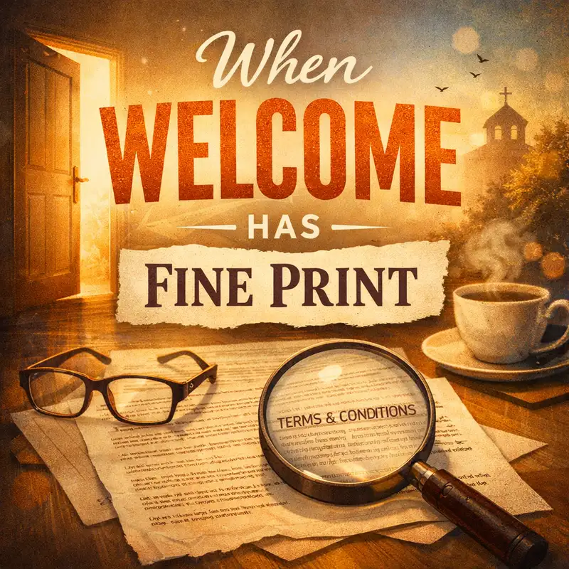When Welcome Has Fine Print