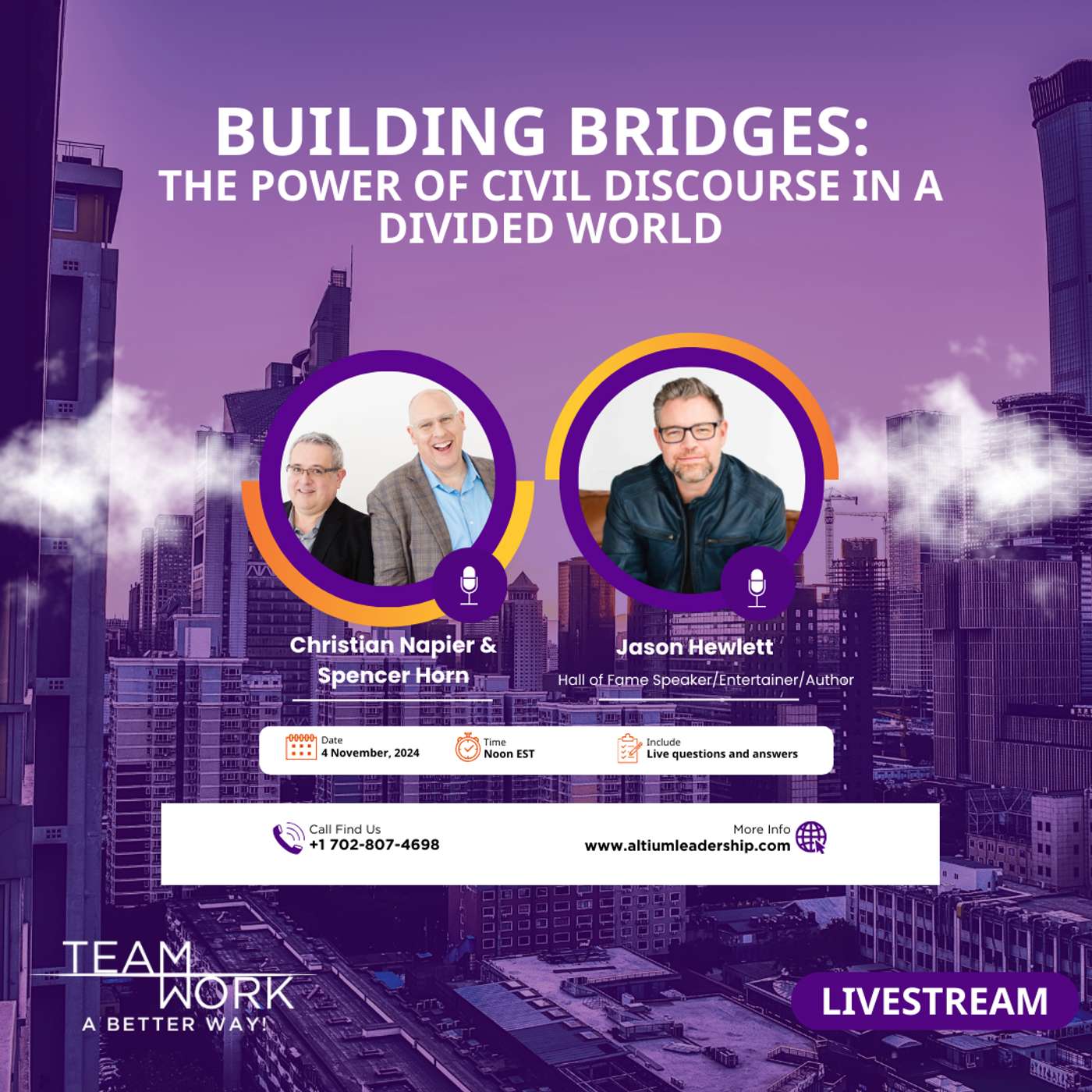 Building Bridges: The Power of Civil Discourse in a Divided World episode artwork