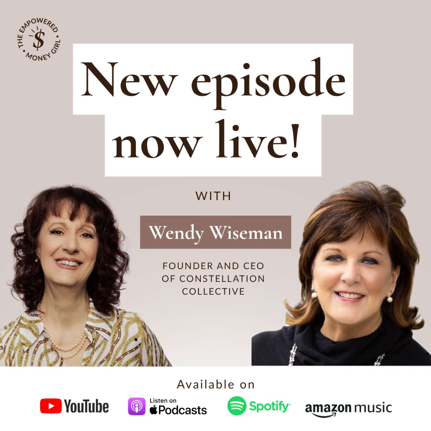 SE01EP48 - Navigating Marketing Strategies: A Journey of Creativity and Leadership | Wendy Wiseman episode artwork