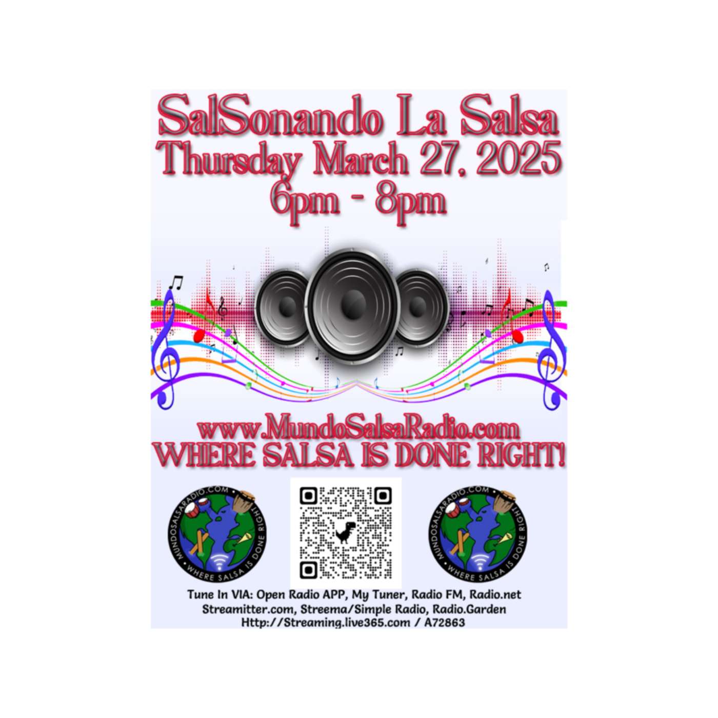SalSonando La Salsa DJ Eddie March 27 2025 Show #95 episode artwork