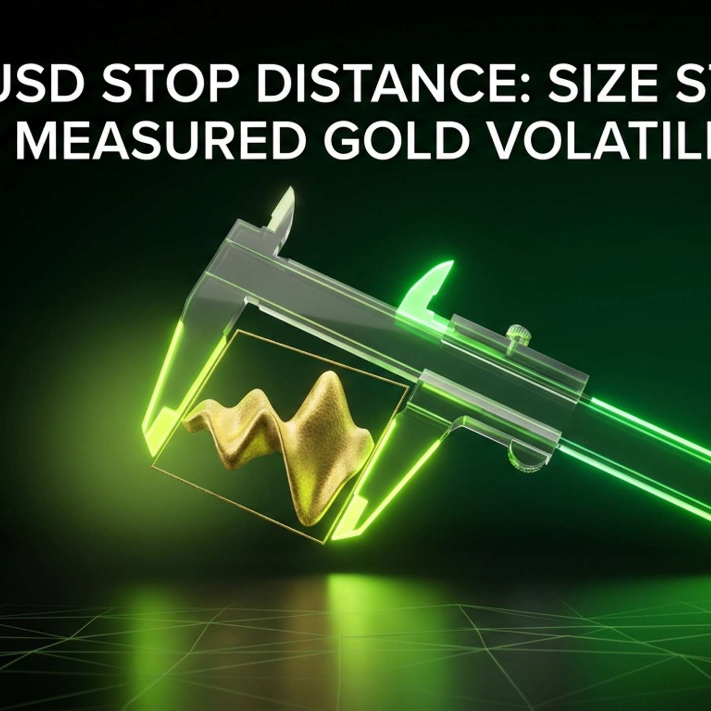 XAUUSD Stop Distance: Size Stops to Measured Gold Volatility