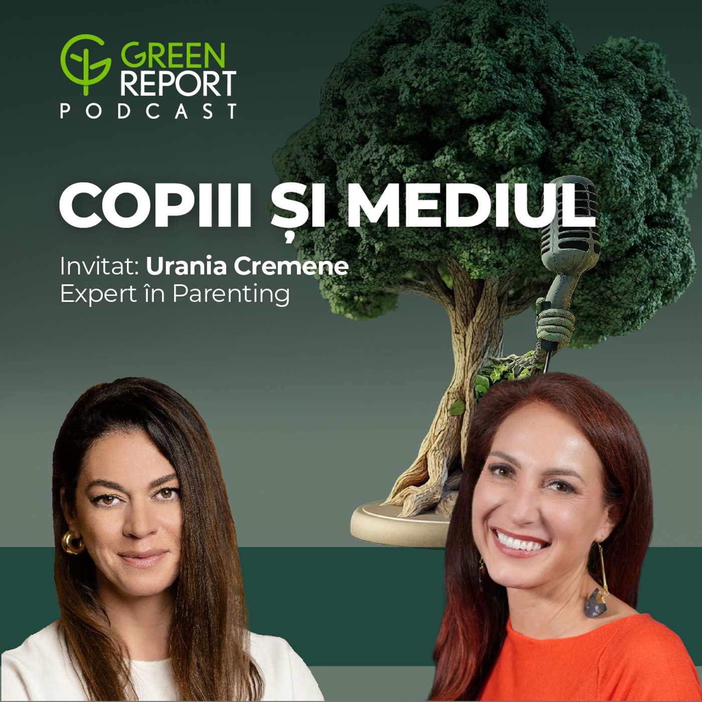 Cum le vorbim copiilor despre mediu | Green Report Podcast | Invitat: Urania Cremene