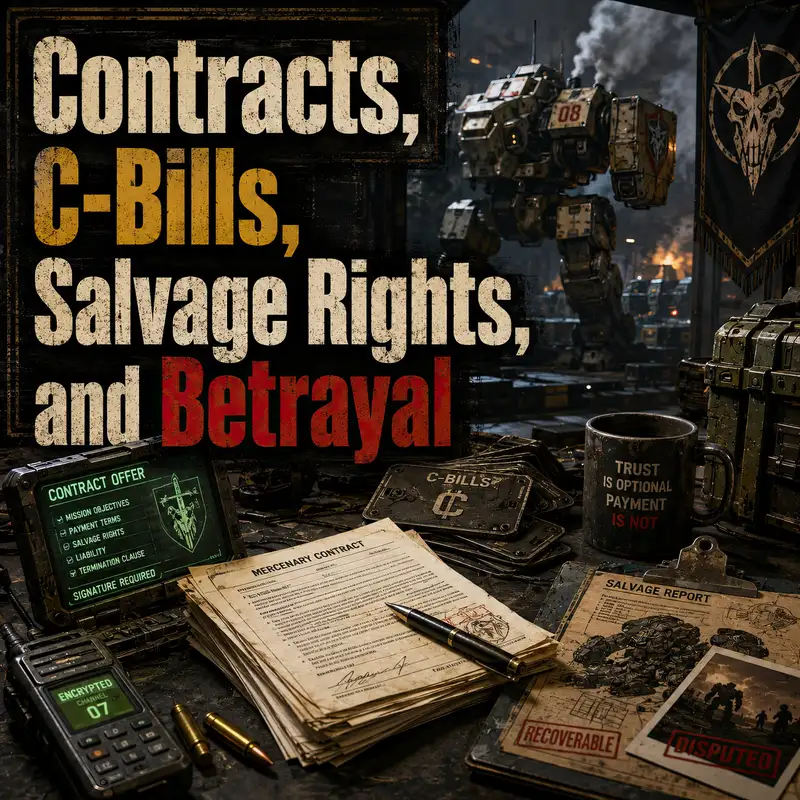 Contracts, C-Bills, Salvage Rights, and Betrayal