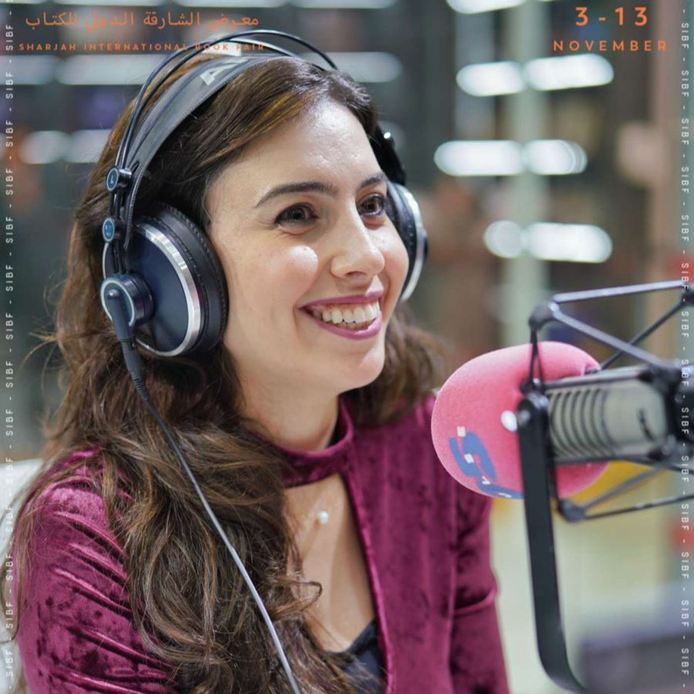 Pulse 95 Live from SIBF - Author and publisher Nour Arab