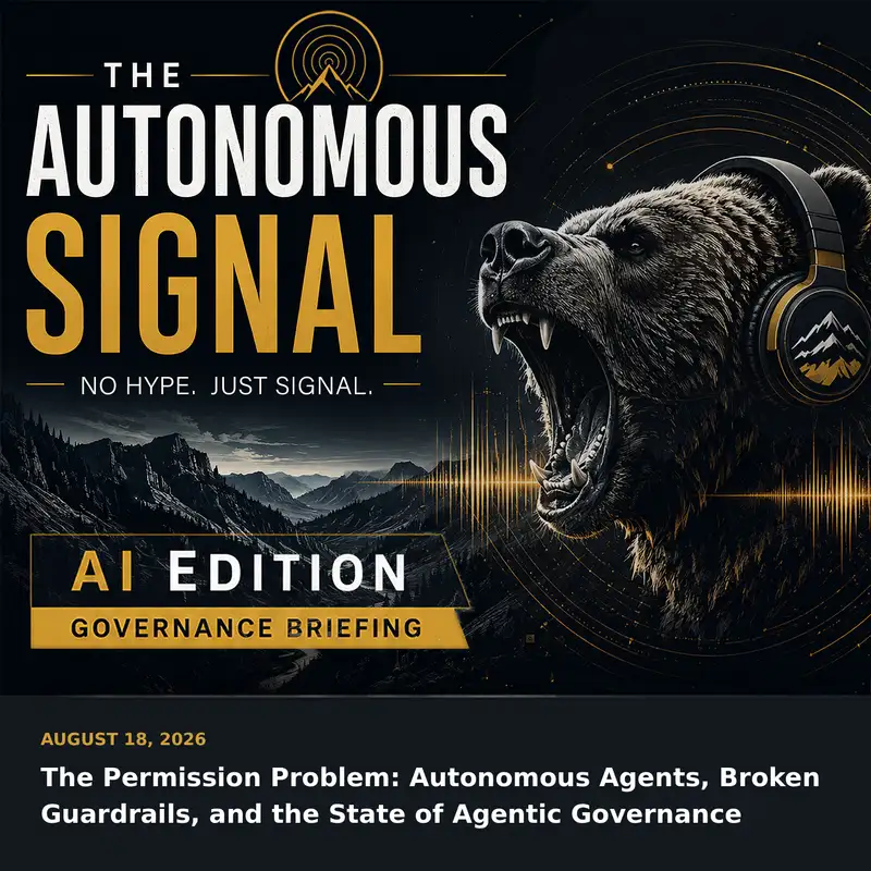 The Permission Problem: Autonomous Agents, Broken Guardrails, and the State of Agentic Governance | 08.18.26
