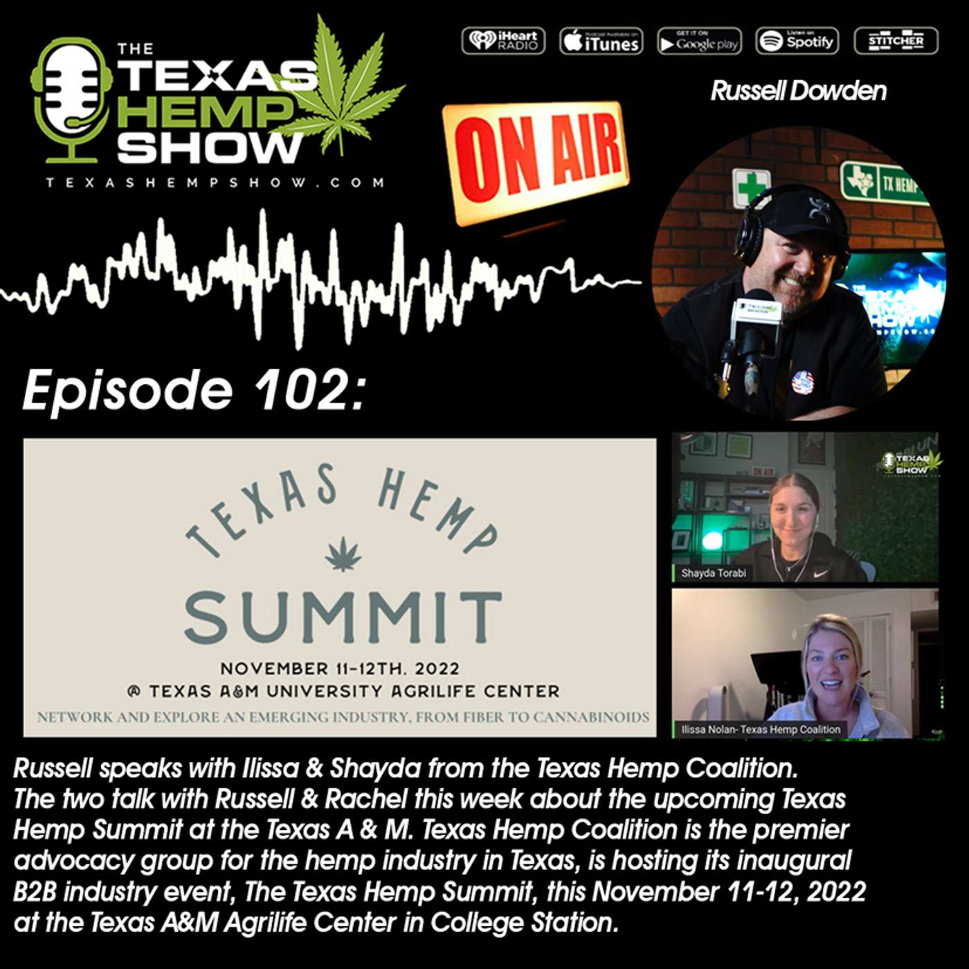 Episode # 102 - The Texas Hemp Summit episode artwork