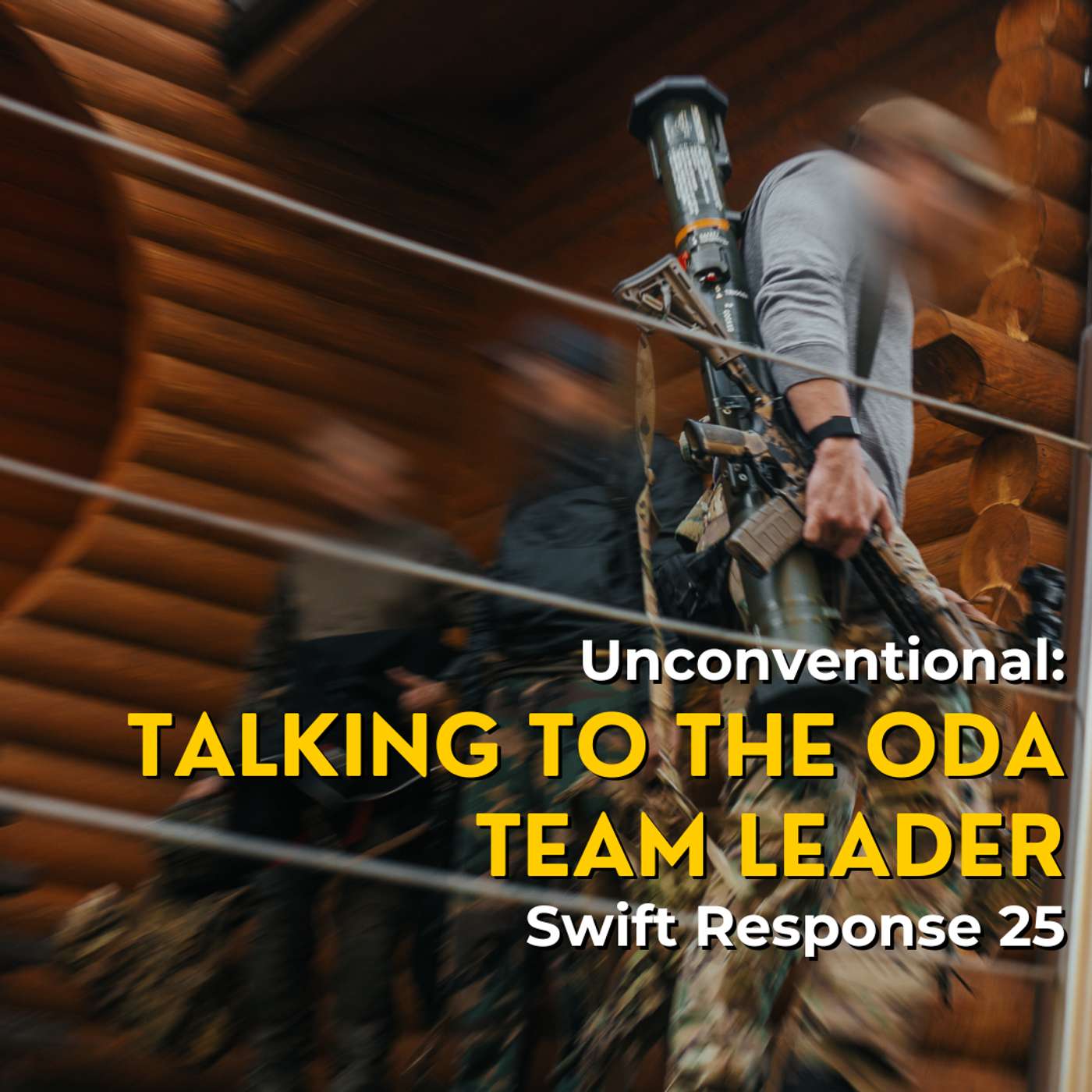 Talking with the ODA Team Leader at Swift Response 25