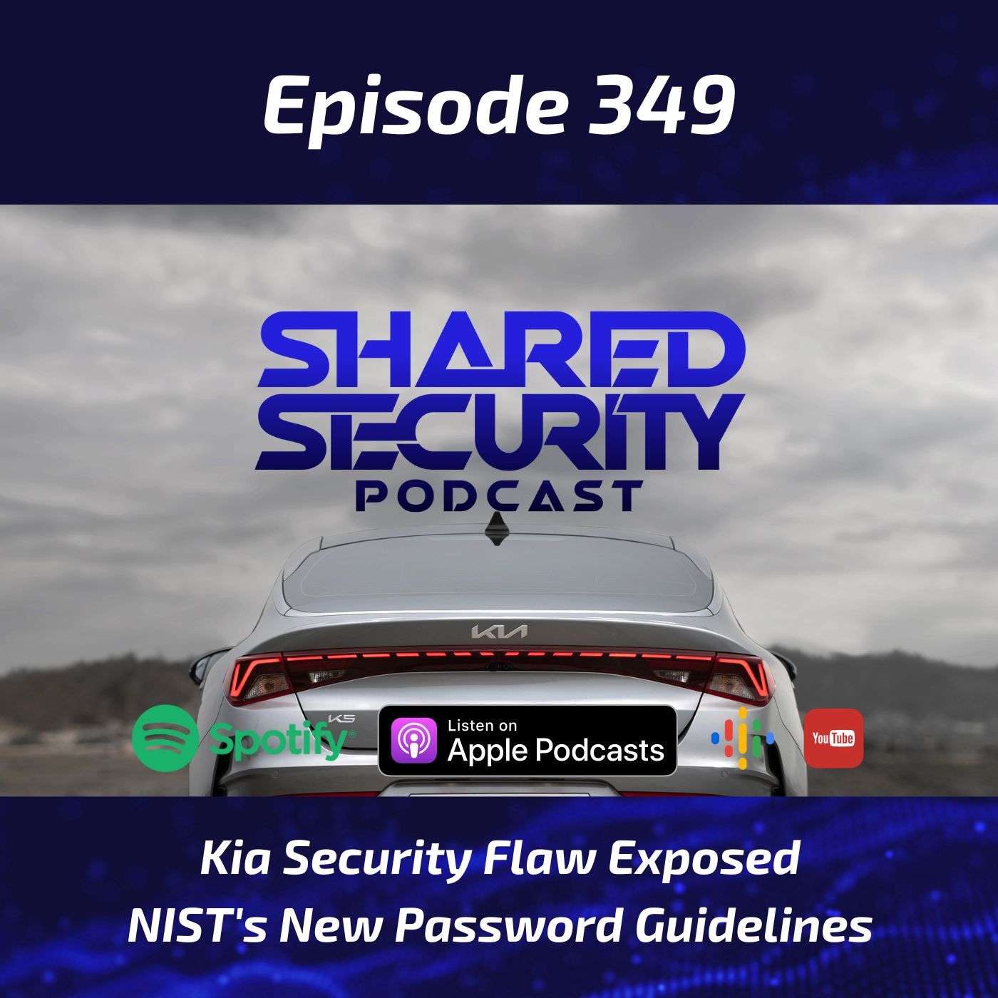 Kia Security Flaw Exposed, NIST’s New Password Guidelines episode artwork