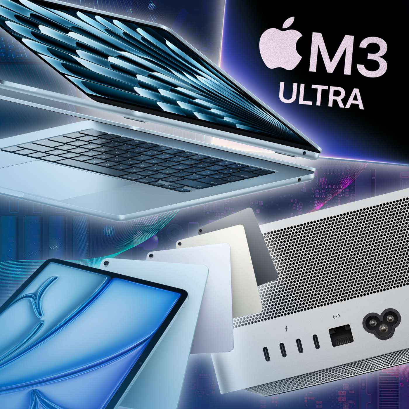 New M4 MacBook Air, Mac Studio M4 Max vs M3 Ultra, is Mac Pro DEAD?