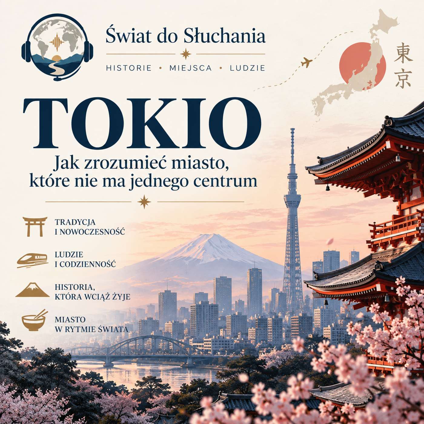 Japonia - Tokio - Jak zrozumieć miasto, które nie ma jednego centrum episode artwork