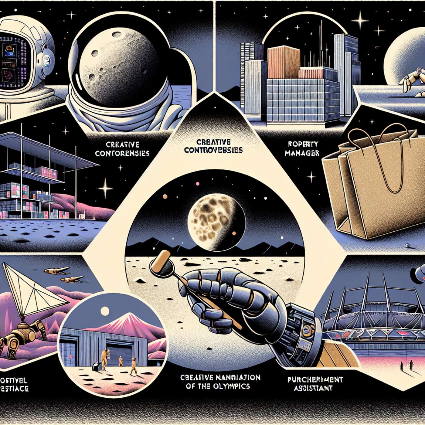 Moon Samples, AI Property Managers, Creative Controversies: Baggu's Backlash, Zip's Procurement Assistant, and NBCUniversal's AI Narration of the Olympics episode artwork