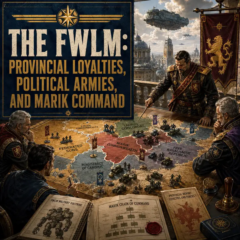 The FWLM: Provincial Loyalties, Political Armies, and Marik Command