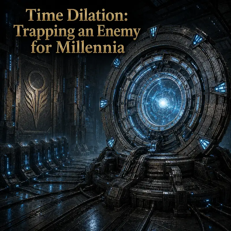 Time Dilation: Trapping an Enemy for Millennia
