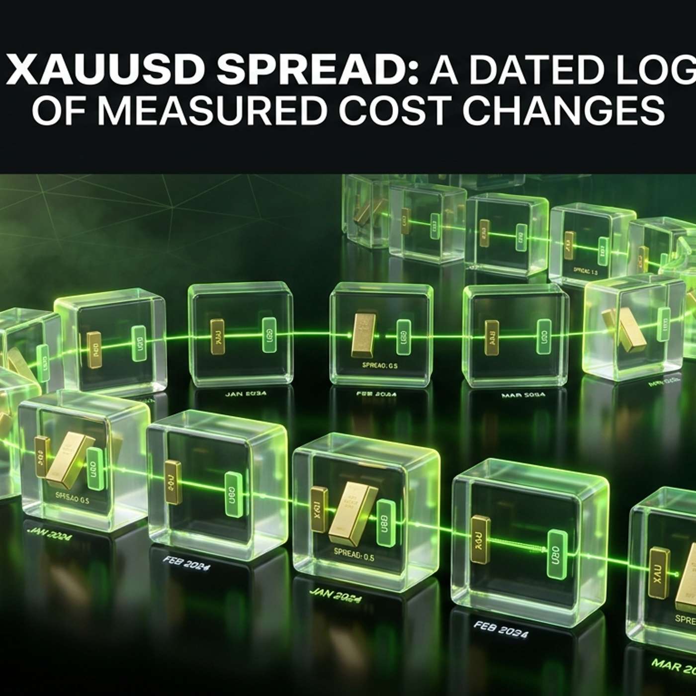 XAUUSD Spread: A Dated Log of Measured Cost Changes