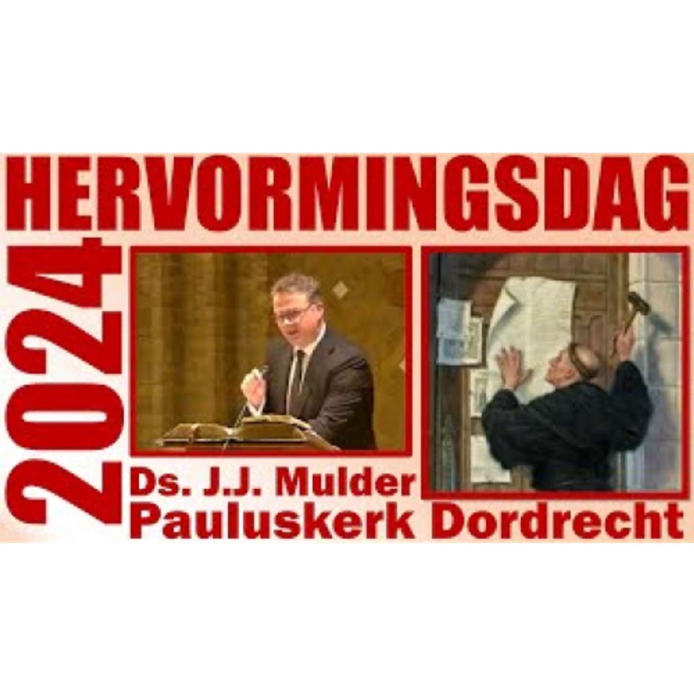 Ds. J.J. Mulder | De kracht van Christus' Woord | Johannes 4: 50 | Reformatieherdenking