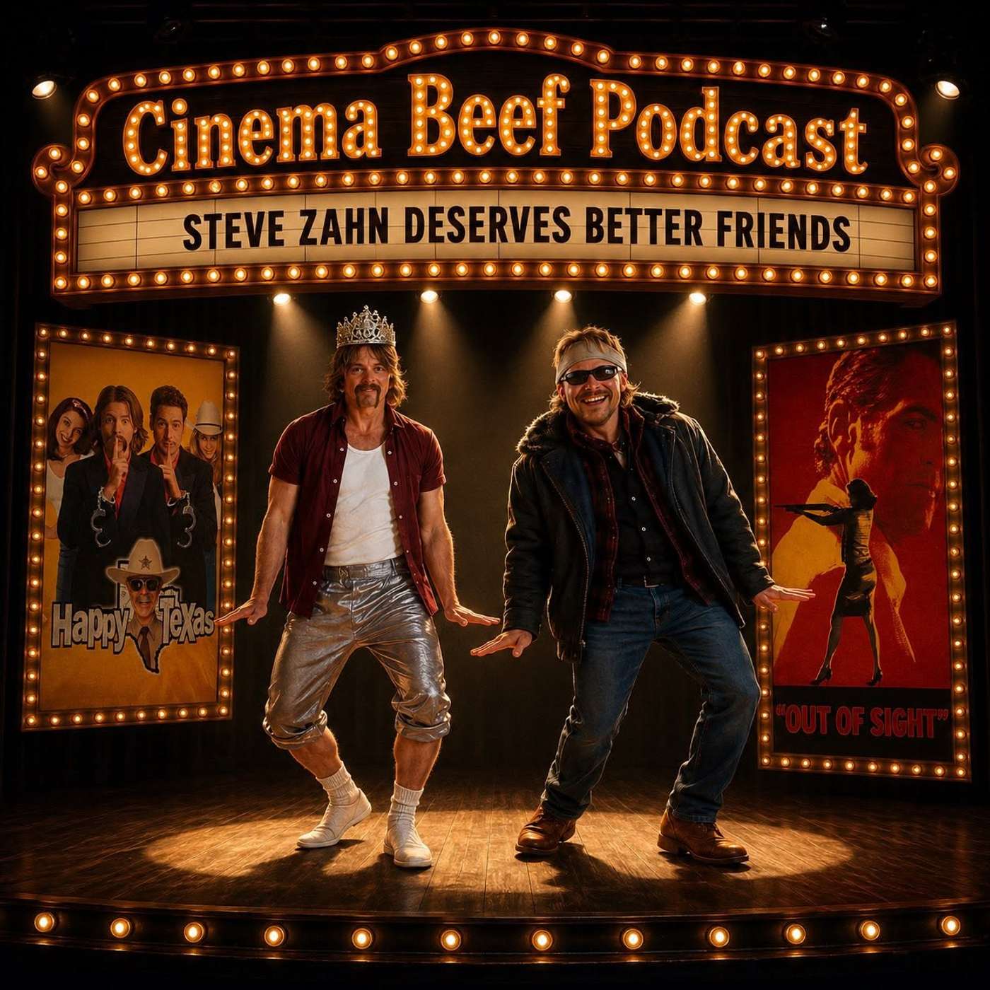 Cinema Beef Podcast : Steve Zahn Deserves Better Friends (Happy Texas/Out Of Sight)