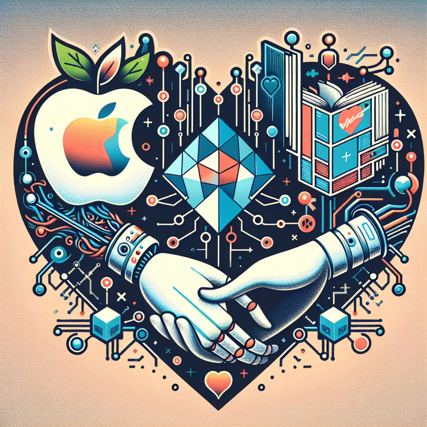 "Apple Teaming Up with OpenAI, Fable Studio's AI Showrunner Platform, and Nvidia's Healthcare Technological Developments" episode artwork