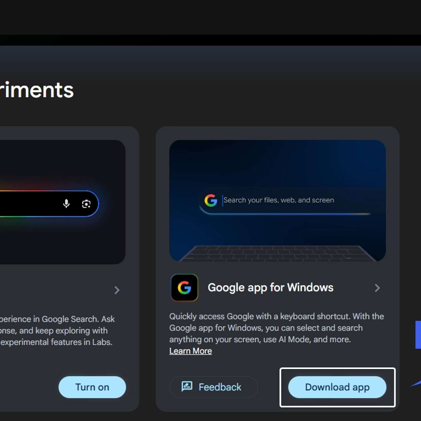 How to Download and Use Google’s Search App on Windows 11
