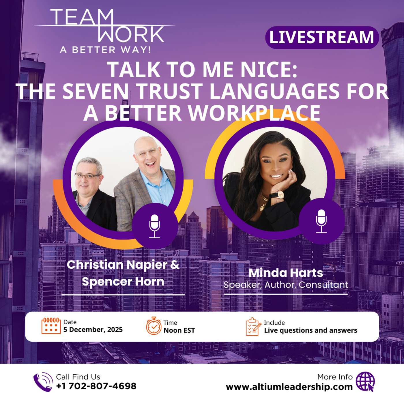 Talk to Me Nice: The Seven Trust Languages for a Better Workplace Talk to Me Nice: The Seven Trust Languages for a Better Workplace