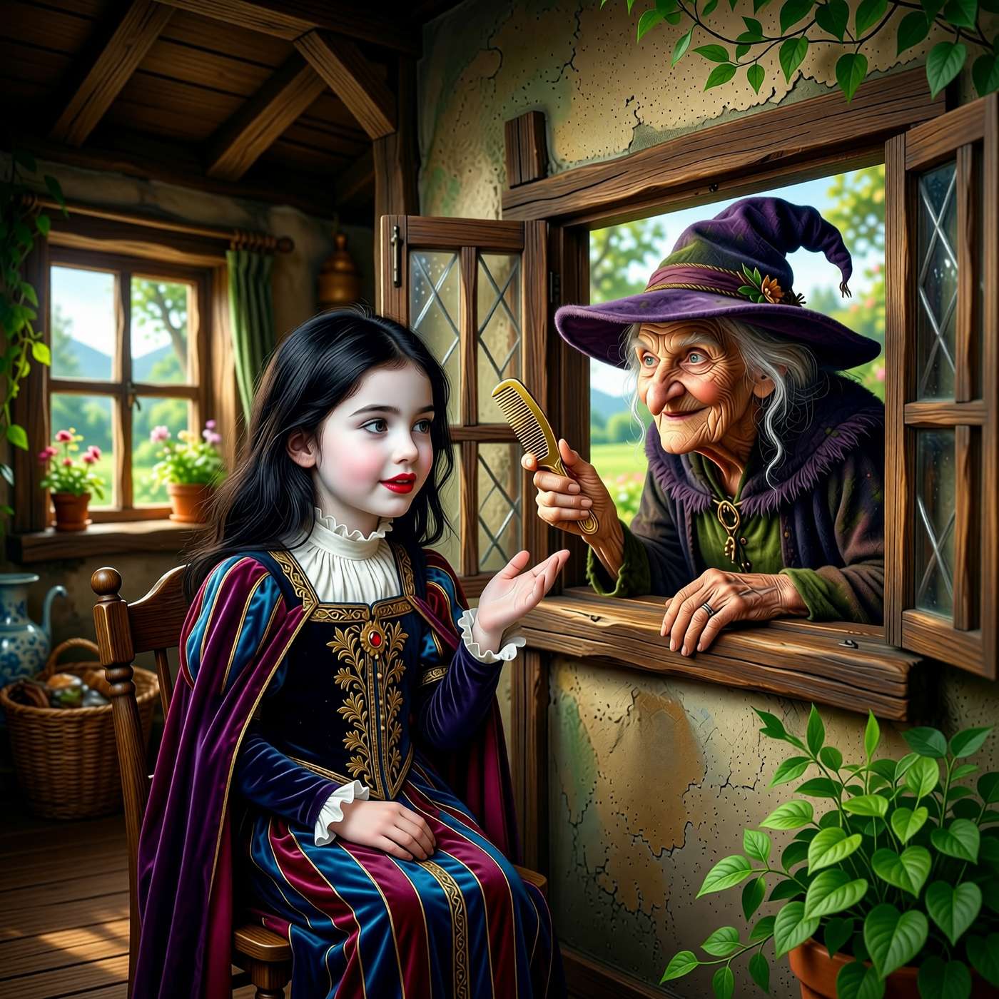 The Red Fairy Book 33 - Snowdrop (Snow White) episode artwork