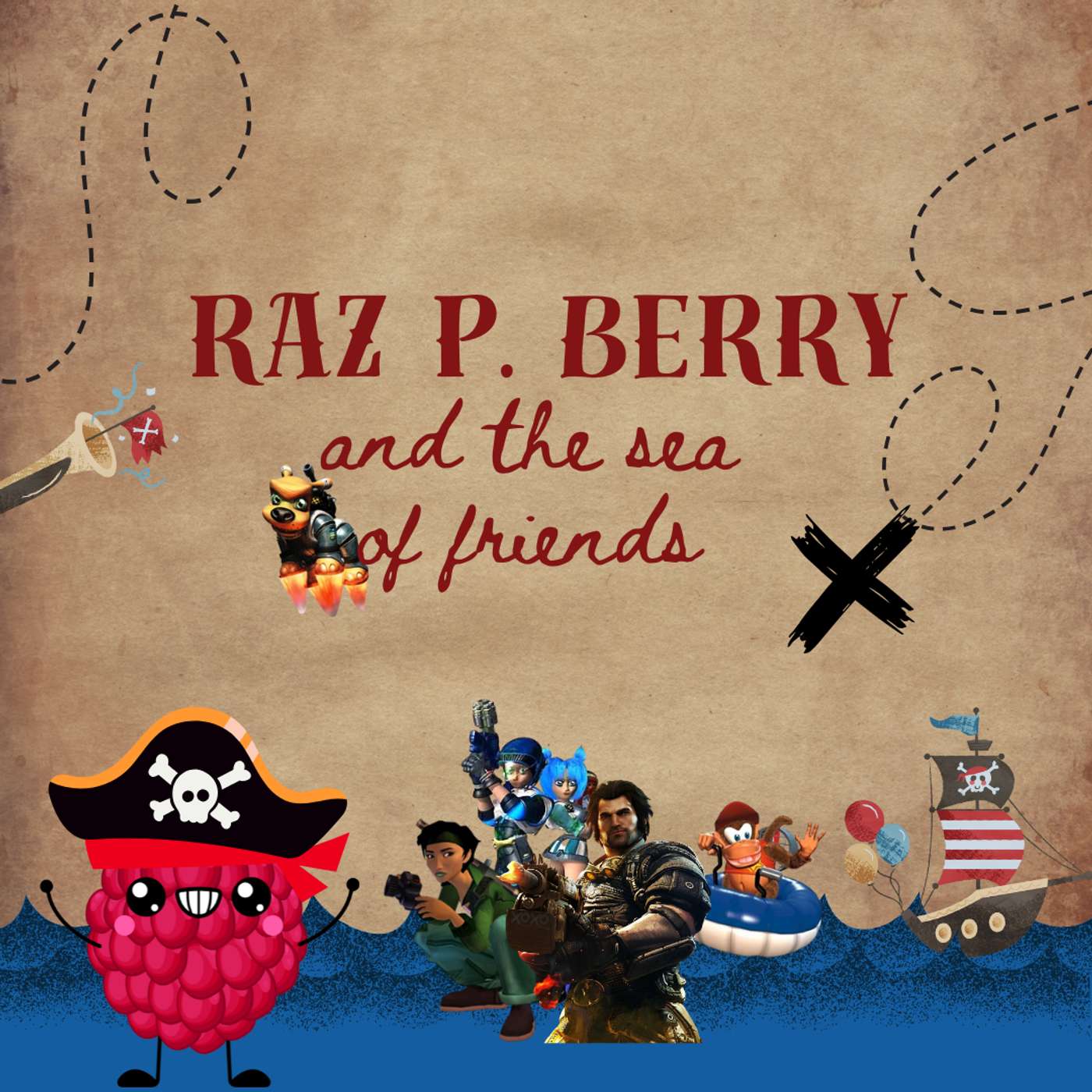 Raz p. Berry and the Sea of Friends episode artwork