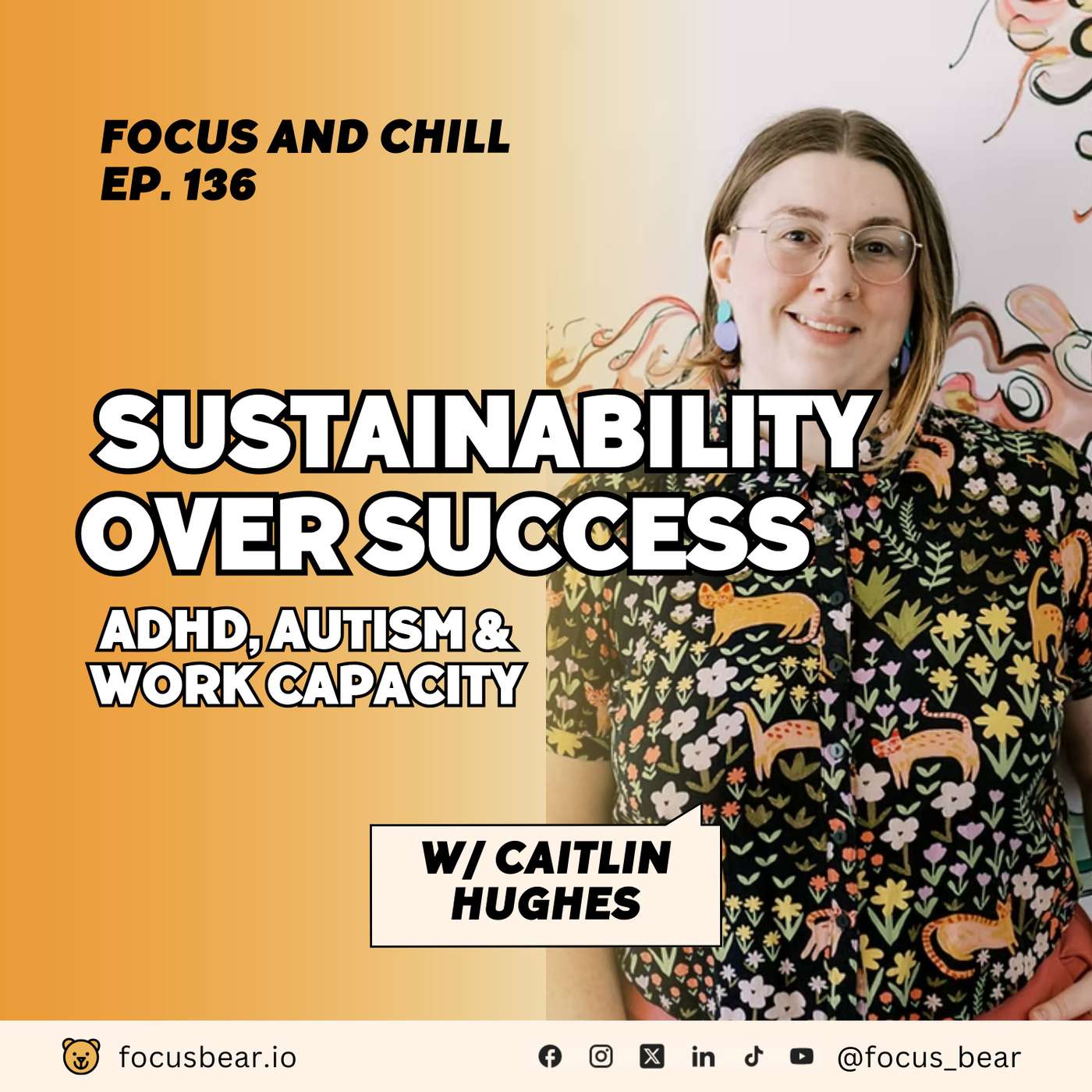 The Reality of Working Full-Time with ADHD and Autism - Ep 136 with Caitlin Hughes