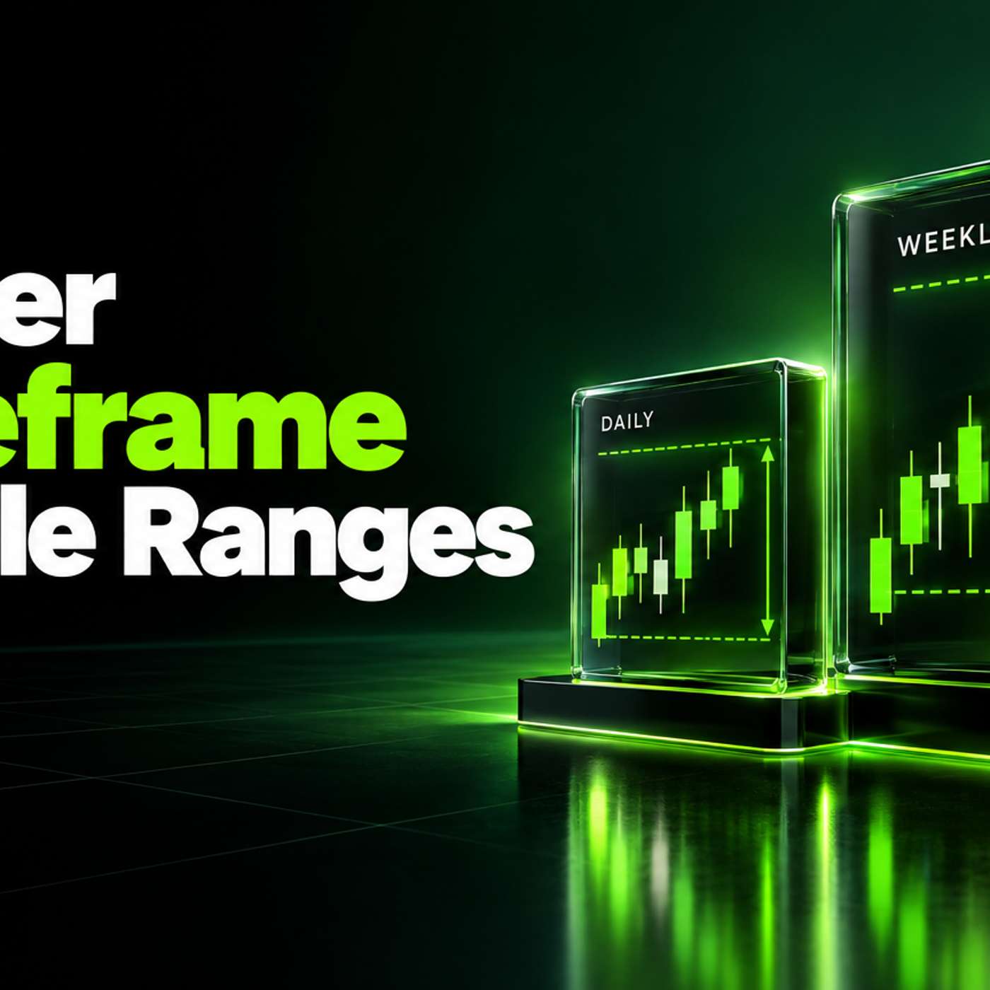CRT on Daily and Weekly Candles: Higher-Timeframe Ranges