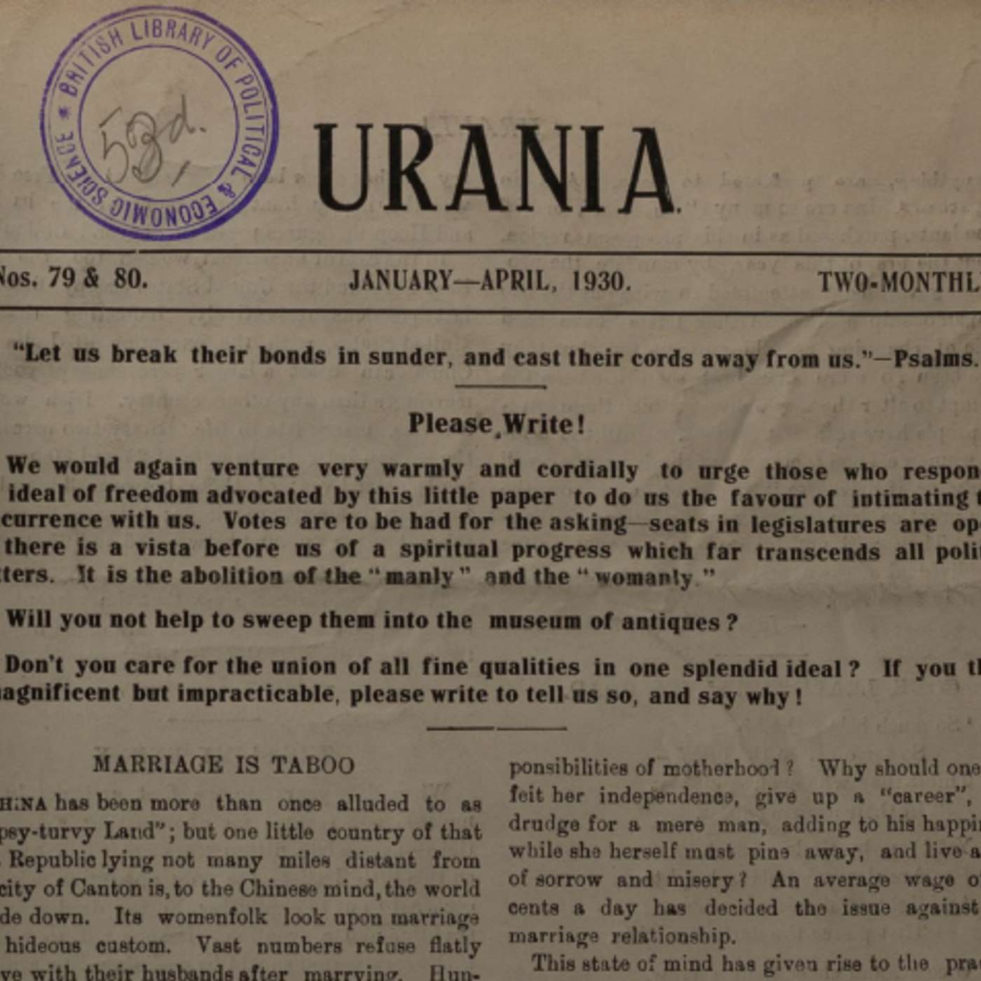 Exposing the Holes: An Annual Pride Show