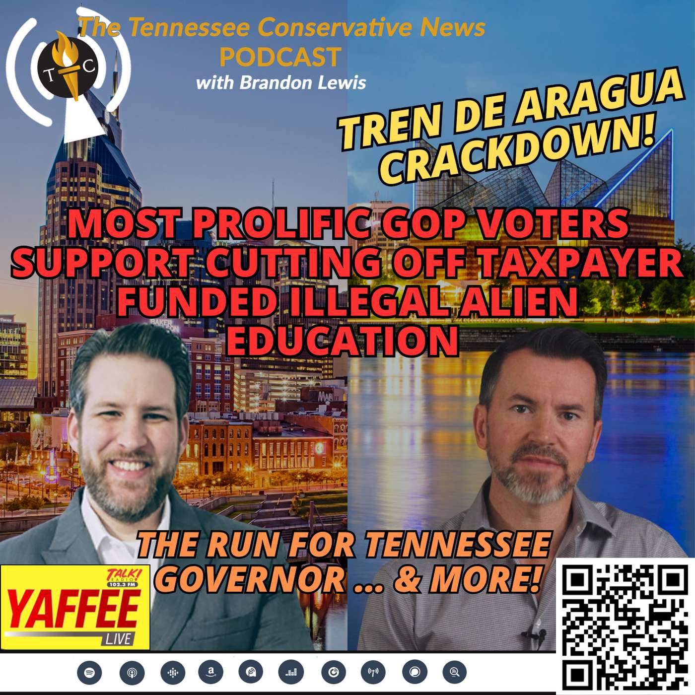 Tren De Aragua Crackdown! / Cutting Off Taxpayer-Funded Illegal Alien Education / Who's Running for TN Governor?