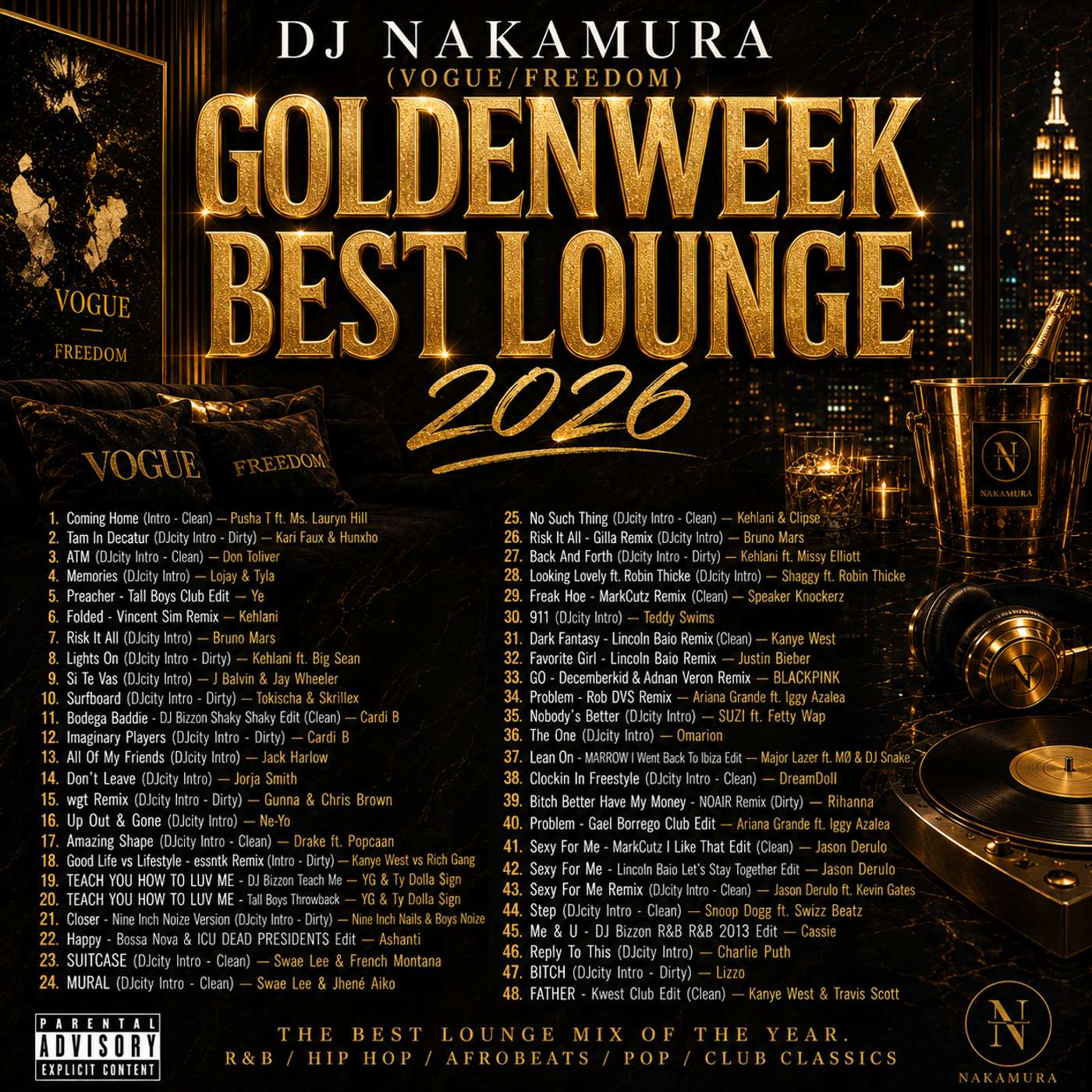 GOLDENWEEK BEST LOUNGE 2026/DJ NAKAMURA episode artwork