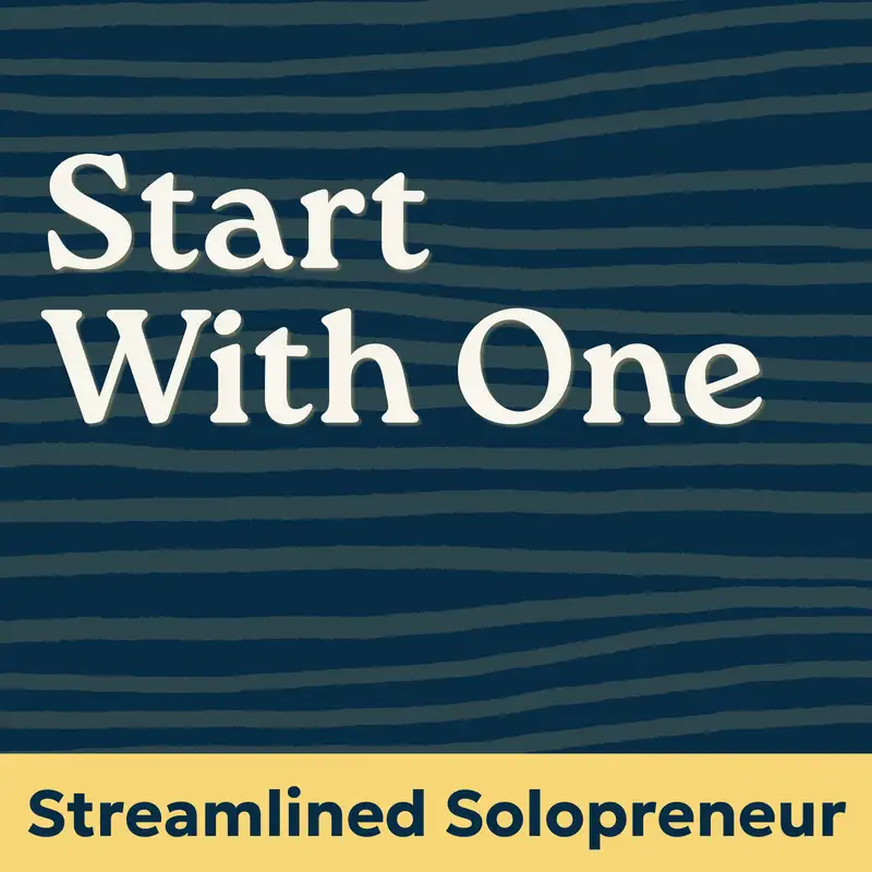 You Don't Have to Fix Everything — Just Start With One Thing