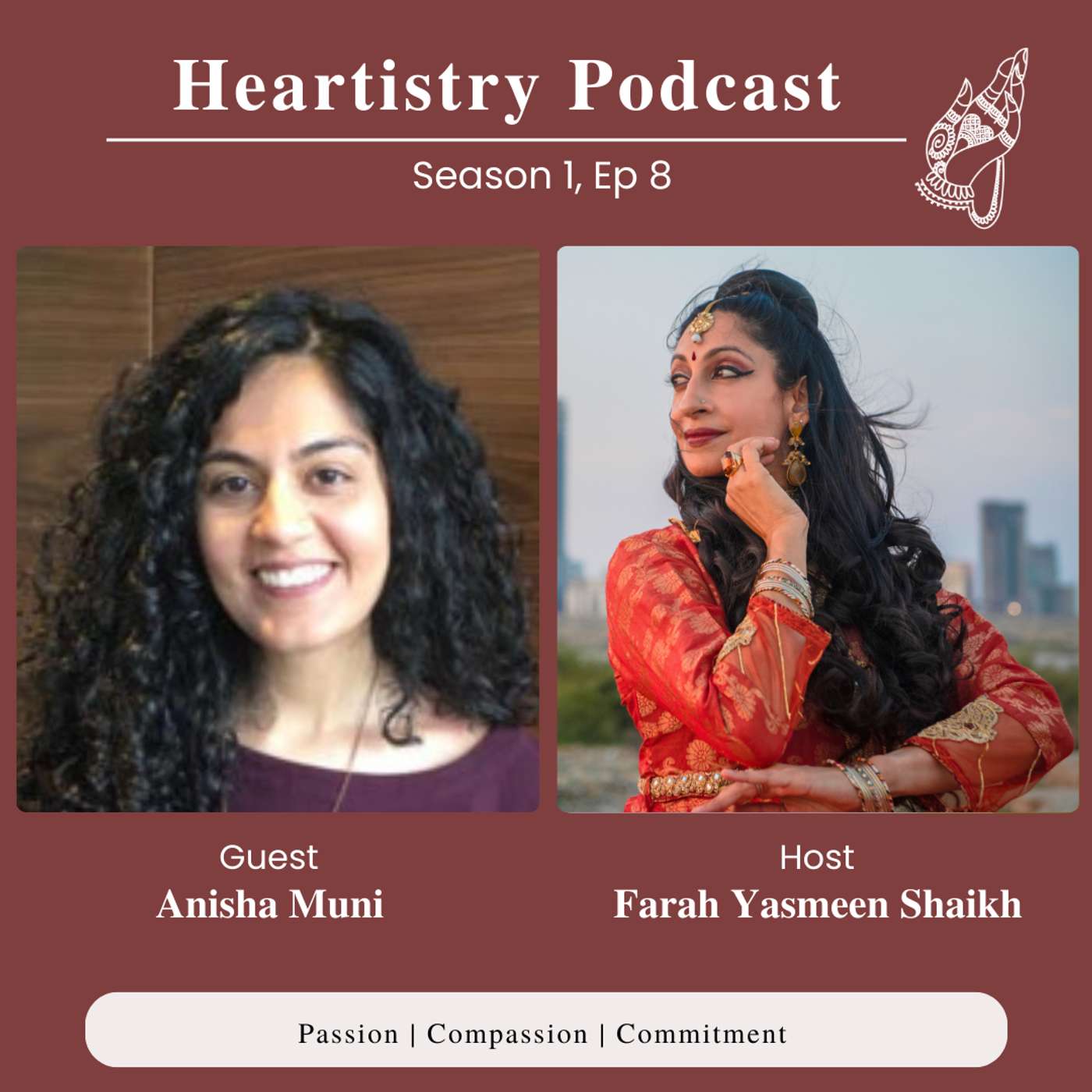 S1 Ep 8 - Anisha Muni - Founder of New York Kathak Festival episode artwork