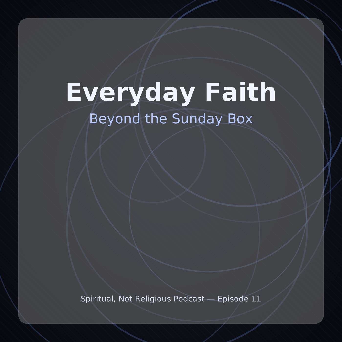 Spiritual, Not Religious