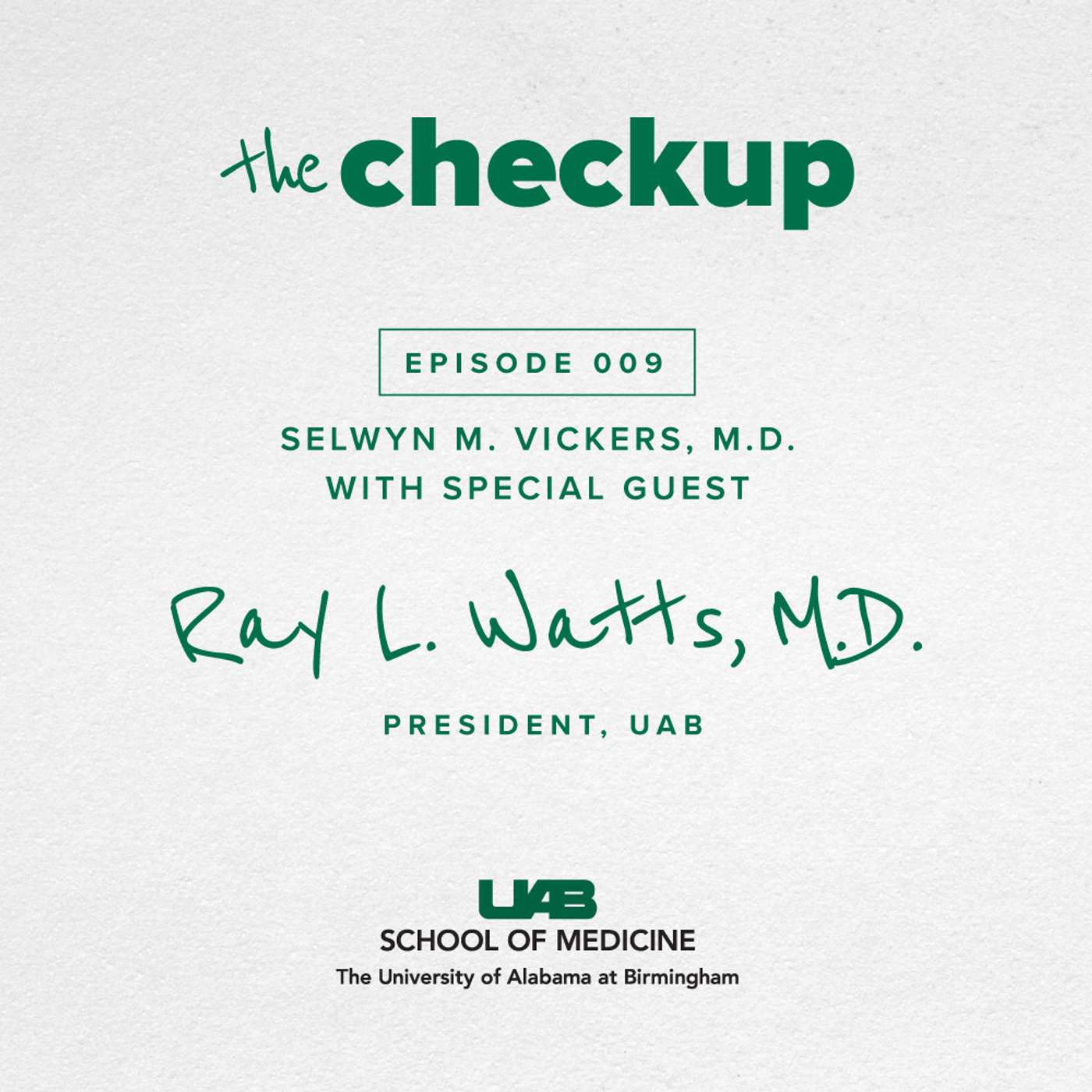 Dr. Ray Watts on UAB's year of COVID-19 episode artwork