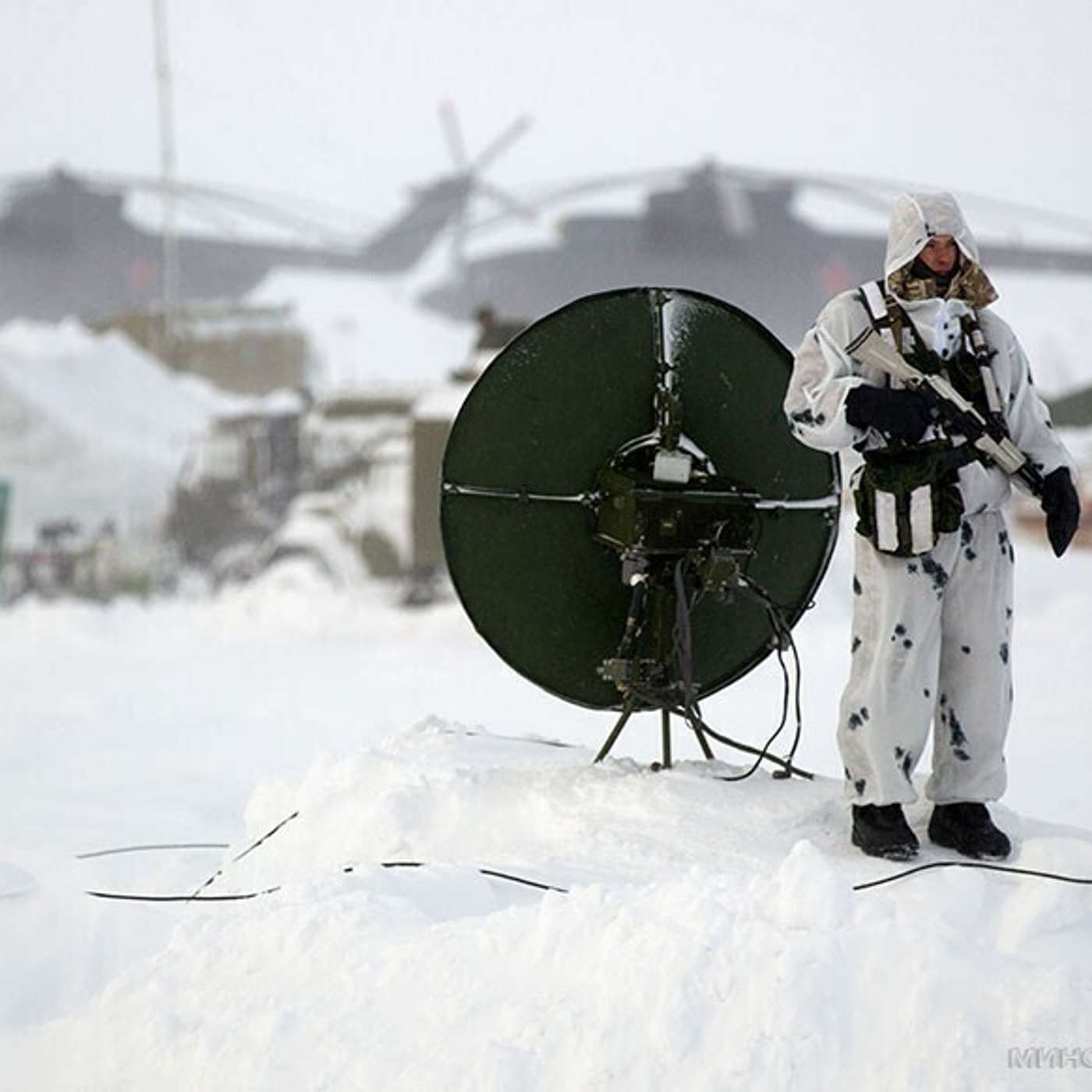 На Северном флоте отрабатывают защиту Североморска от беспилотников