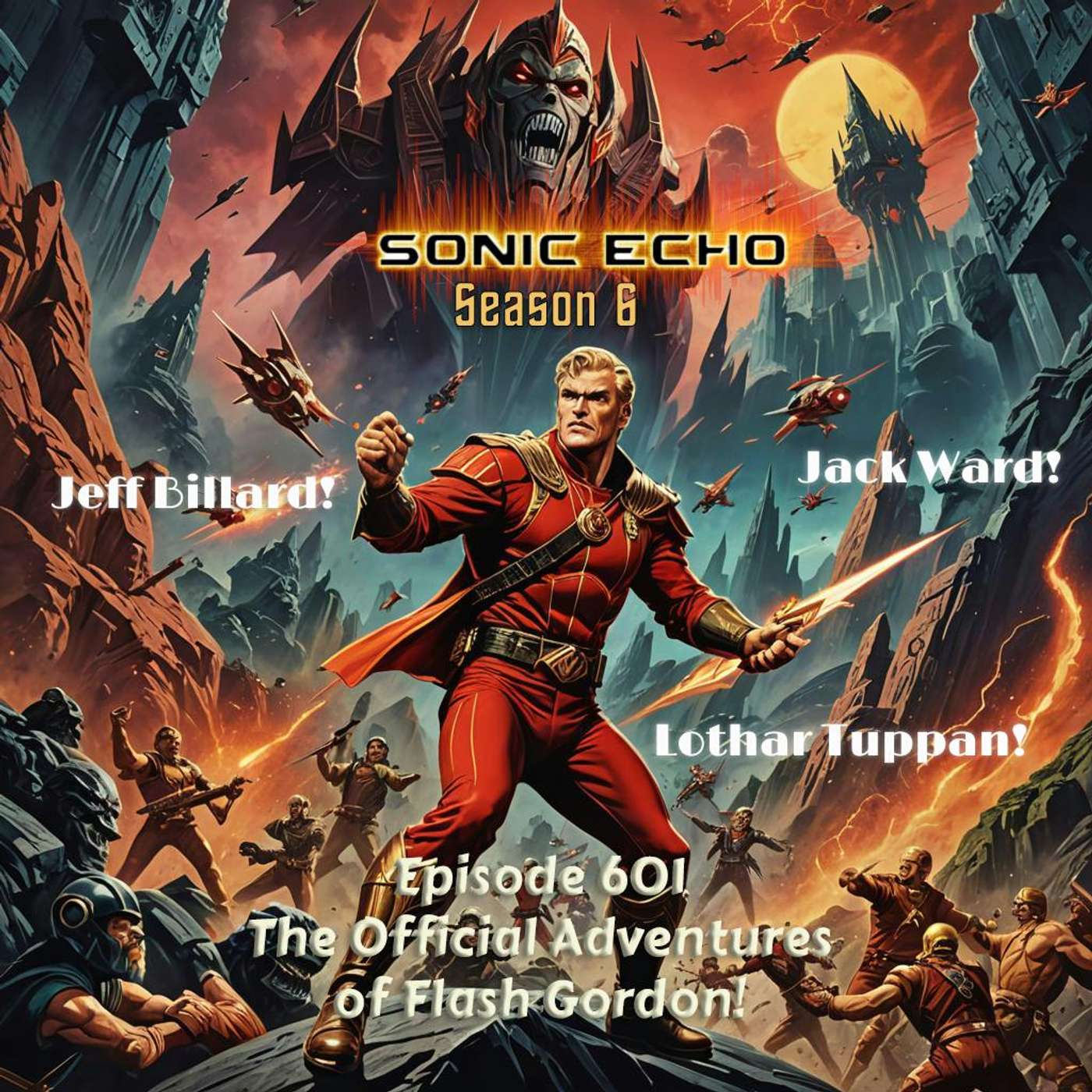 Sonic Echo: 601 Sci Fi: The Official Adventures of Flash Gordon episode artwork